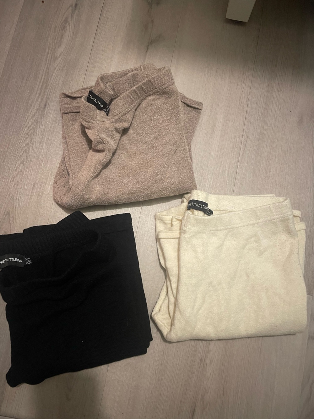 PrettyLittleThing Knit Flare Leggings Bundle